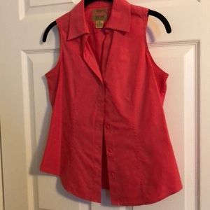 Pink dress shirt non iron